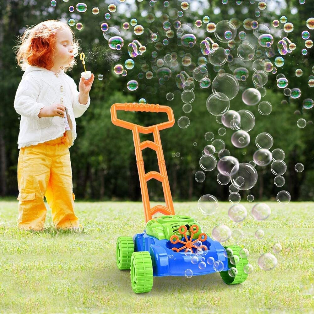 Bubble Lawn Mower for Kids