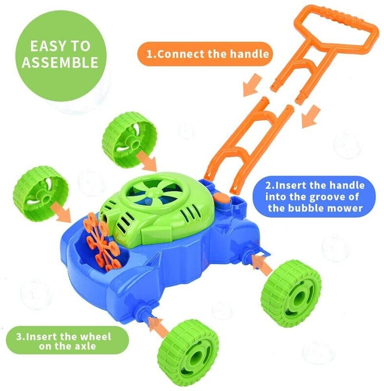 Bubble Lawn Mower for Kids