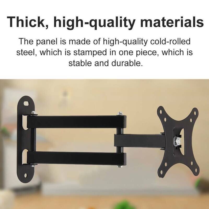 TV Wall Mount Bracket Tilt Swivel 10-26  inches