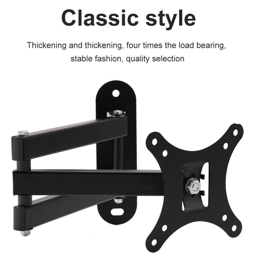 TV Wall Mount Bracket Tilt Swivel 10-26  inches