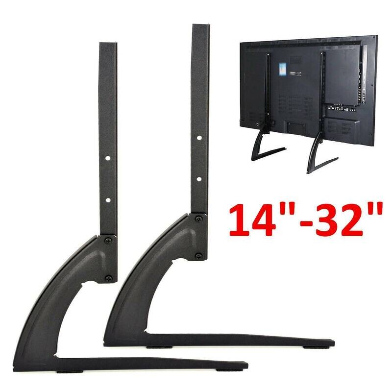 Universal Table Top TV Stand Base 14&quot;-42&quot; inches