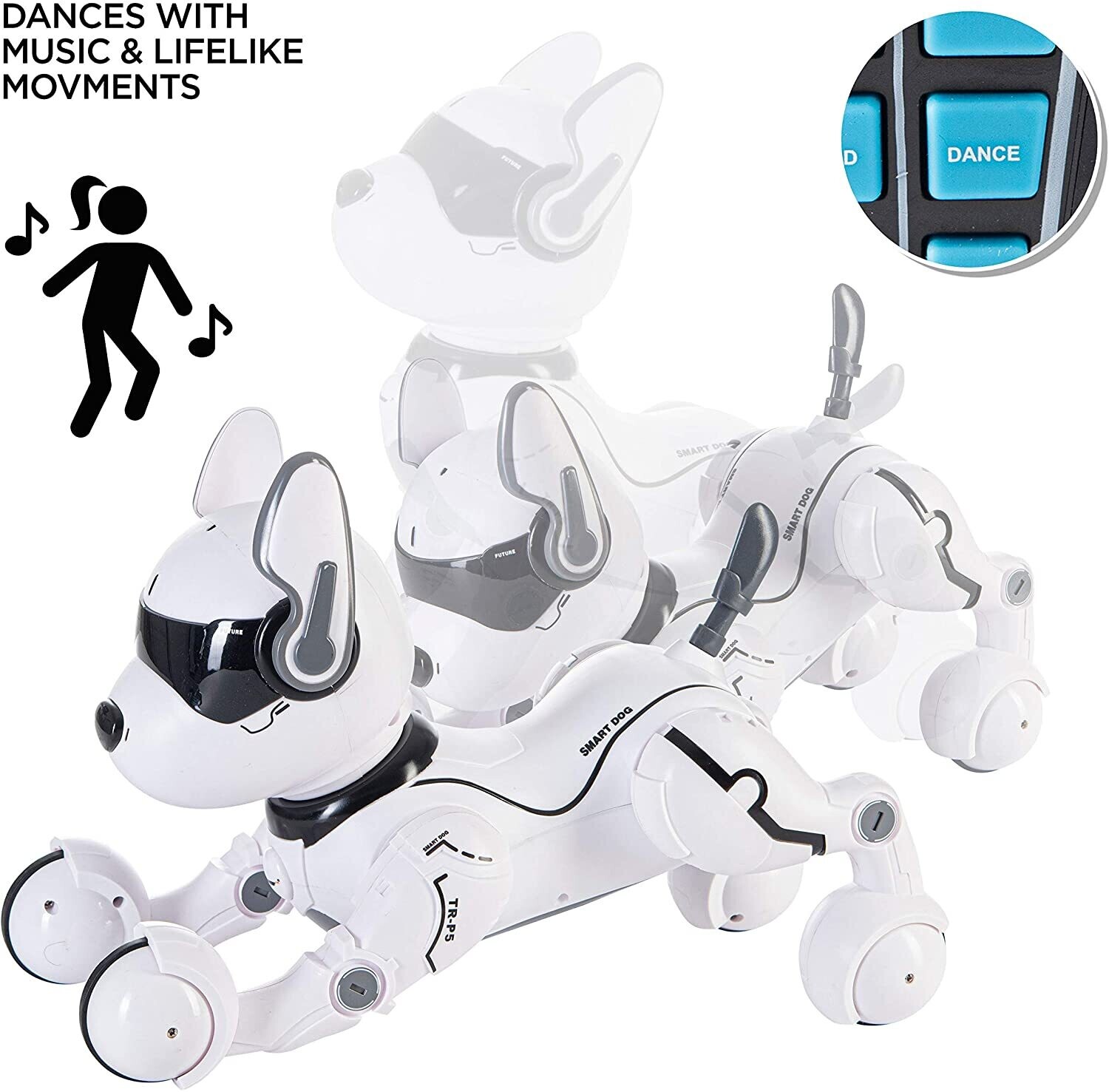Remote Control Robot Dog Toy for Kids