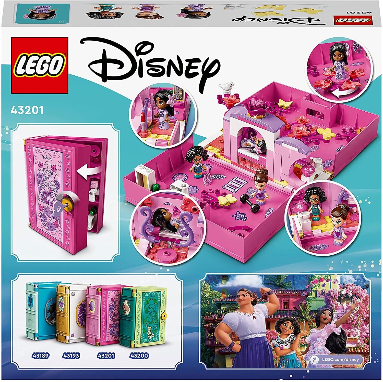 Disney Isabela’s Magical Door Buildable Toy – Interactive and Creative Playset for Kids, Inspired by Disney&#39;s Encanto