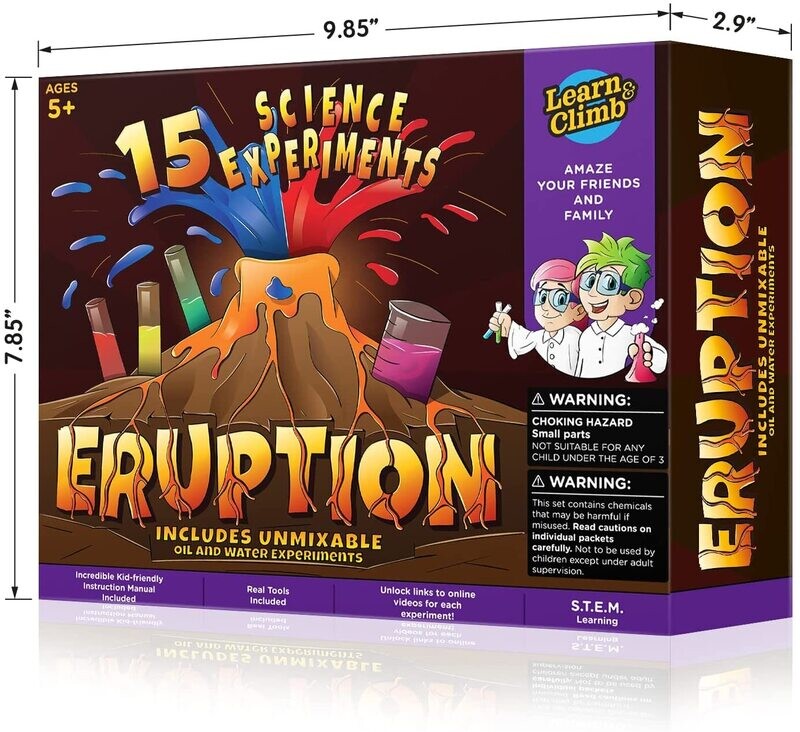 Educational Volcano Science Kit for Kids