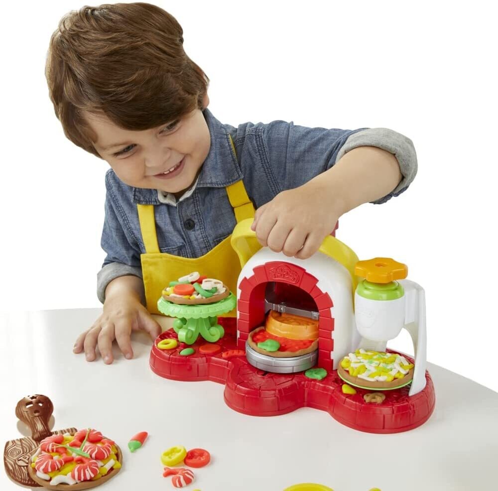 Stamp &#39;n Top Pizza Oven Toy with 5 Non-Toxic Colours