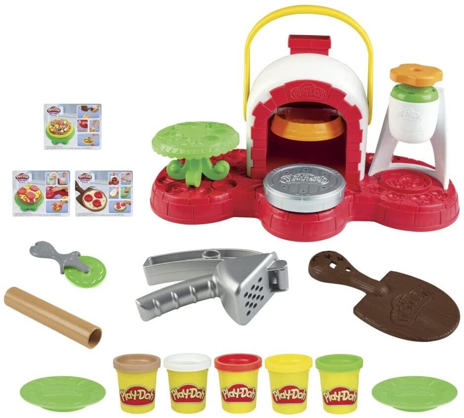 Stamp &#39;n Top Pizza Oven Toy with 5 Non-Toxic Colours