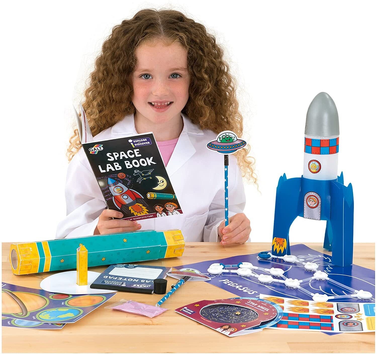Space Lab, Science Kit for Kids, Ages 6 Years Plus