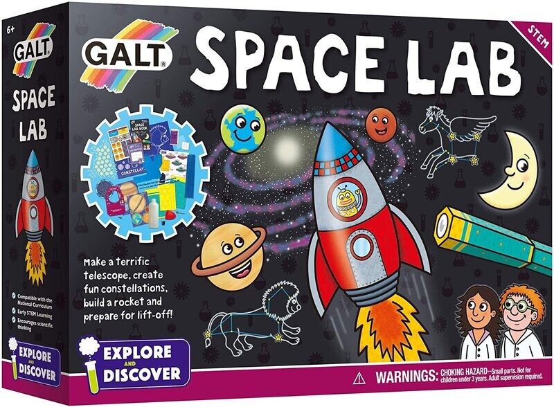 Space Lab, Science Kit for Kids, Ages 6 Years Plus