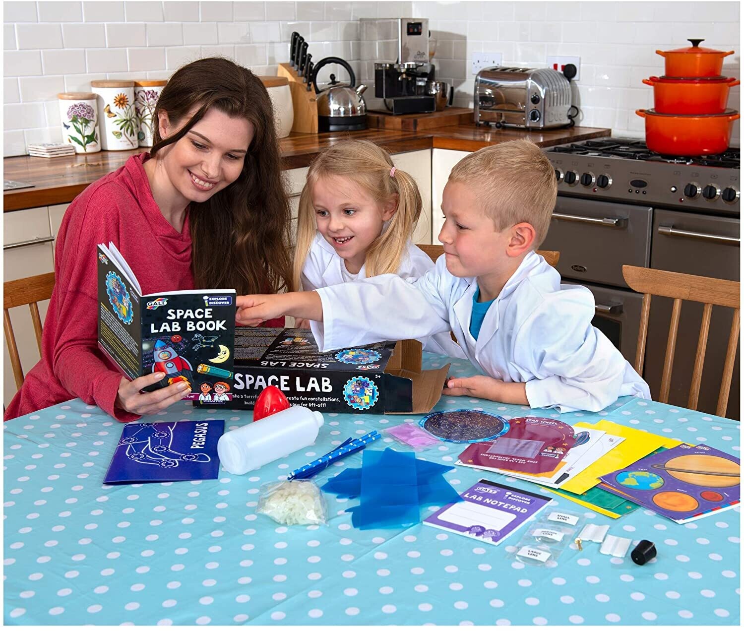 Space Lab, Science Kit for Kids, Ages 6 Years Plus