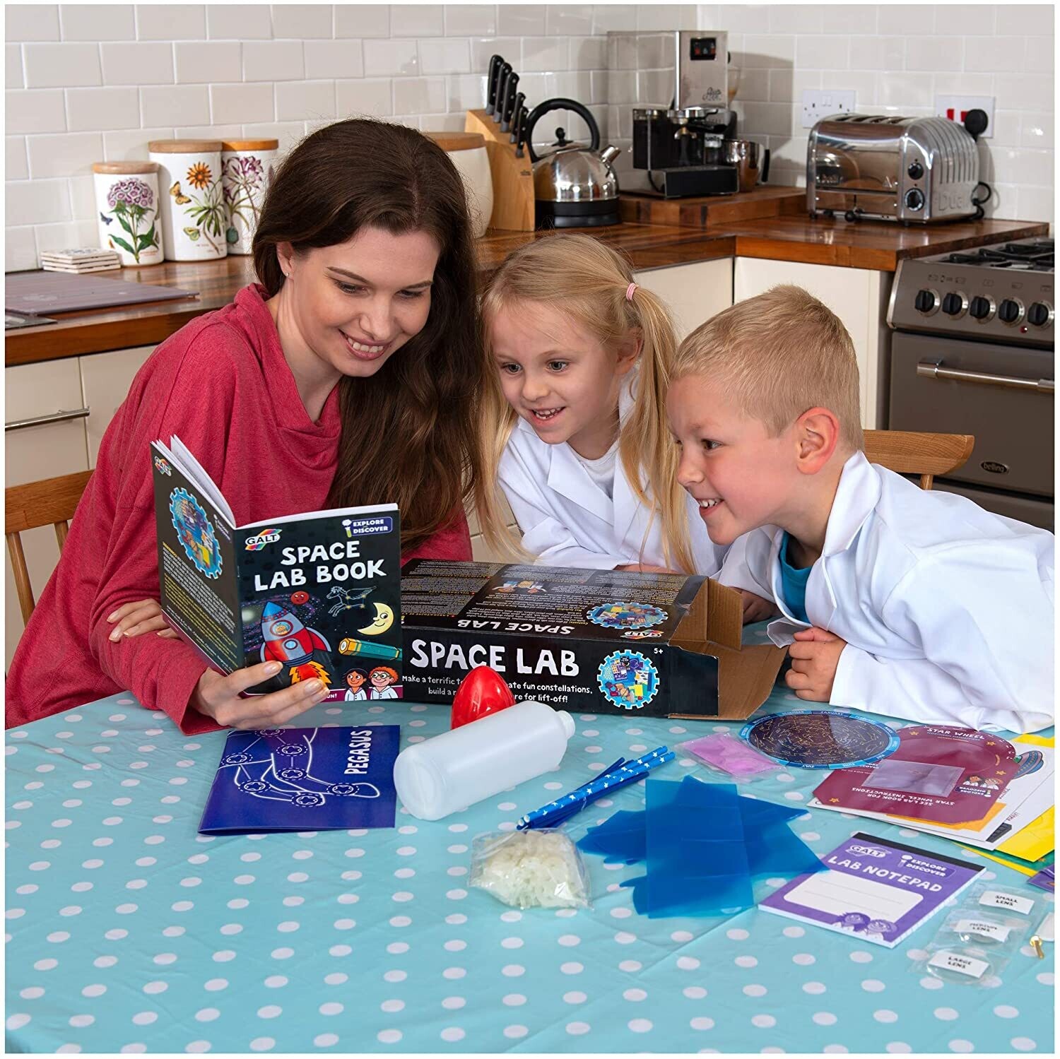 Space Lab, Science Kit for Kids, Ages 6 Years Plus