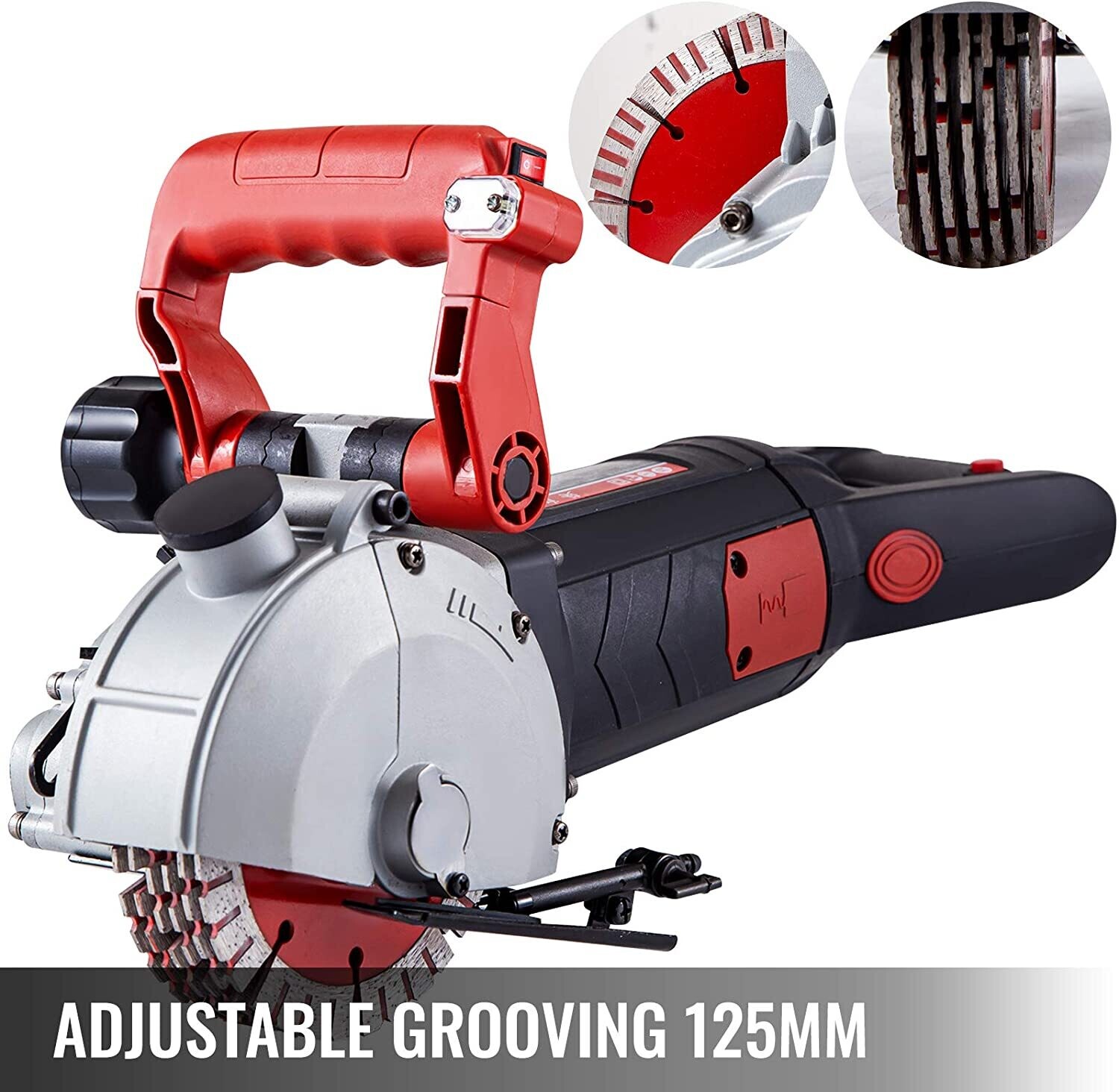 Masonry Cutter Slotted Mill 4800 W