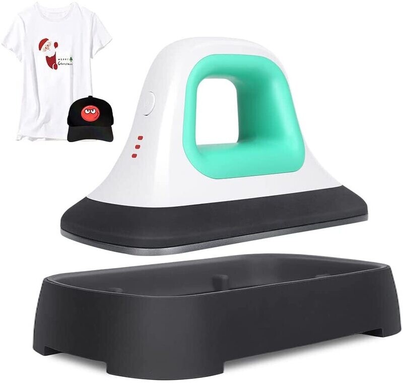 Portable Heat Press Machine Small HTV Vinyl Binding Pieces