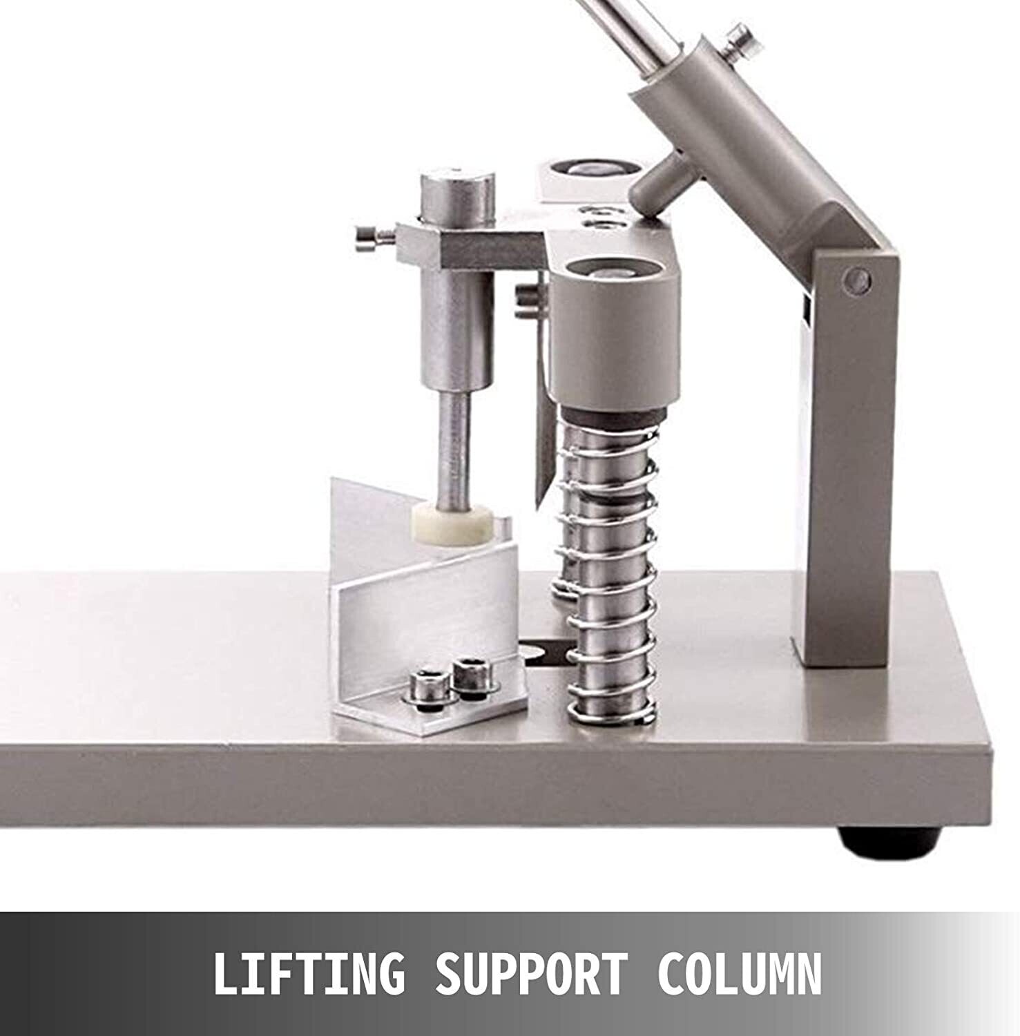 Commercial Stainless Steel Horizontal Sausage Stuffer Filler – 5L Capacity with 5 Nozzles, Ideal for Butchers, Delis, and Home