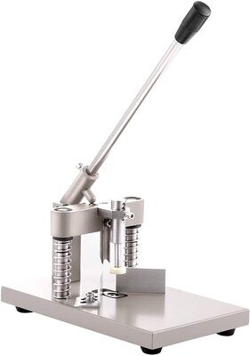 Commercial Stainless Steel Horizontal Sausage Stuffer Filler – 5L Capacity with 5 Nozzles, Ideal for Butchers, Delis, and Home