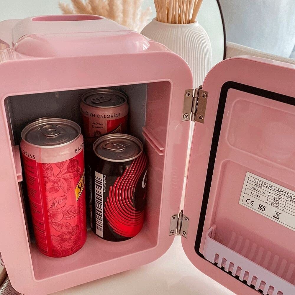 4 Litre Mini Fridge 12 V/220 V, Cooling and Heating, Drinks Fridge, Minibar