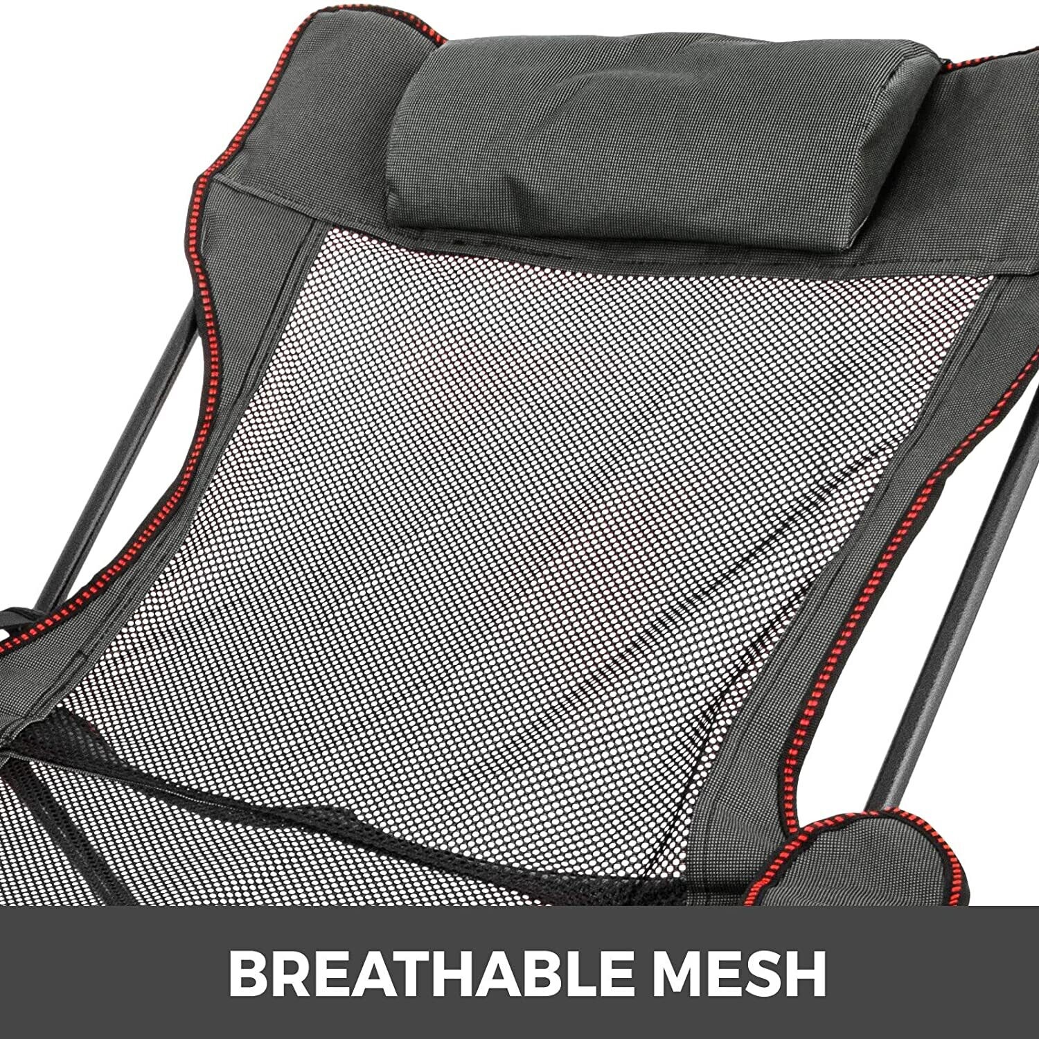 Foldable Grey Garden Chair with Foot Rest, Adjustable Recliner, Outdoor Patio Lounge Chair 168 x 56 x 69 cm