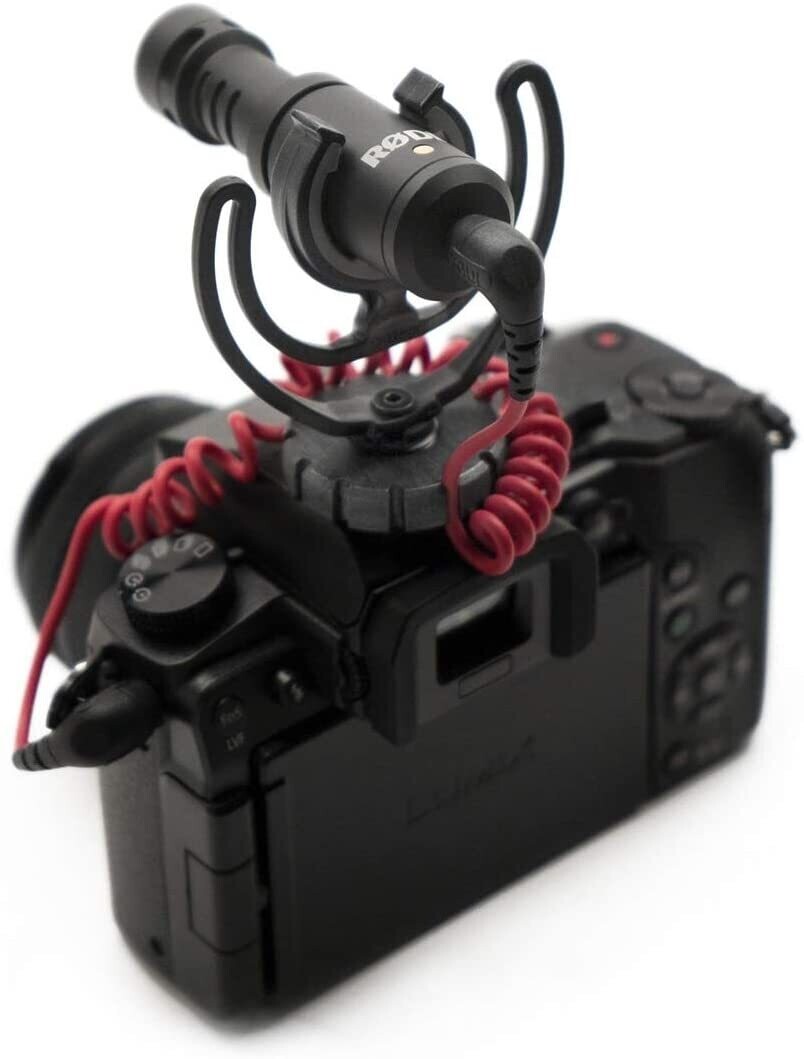 Video Condenser Microphone Kit with 3.5mm Patch Cable and Keepdrum Microfiber Cloth for Camera, Phone, Radio, Recorder, Music, Song, Studio, Camera, Tablet, and Smartphone