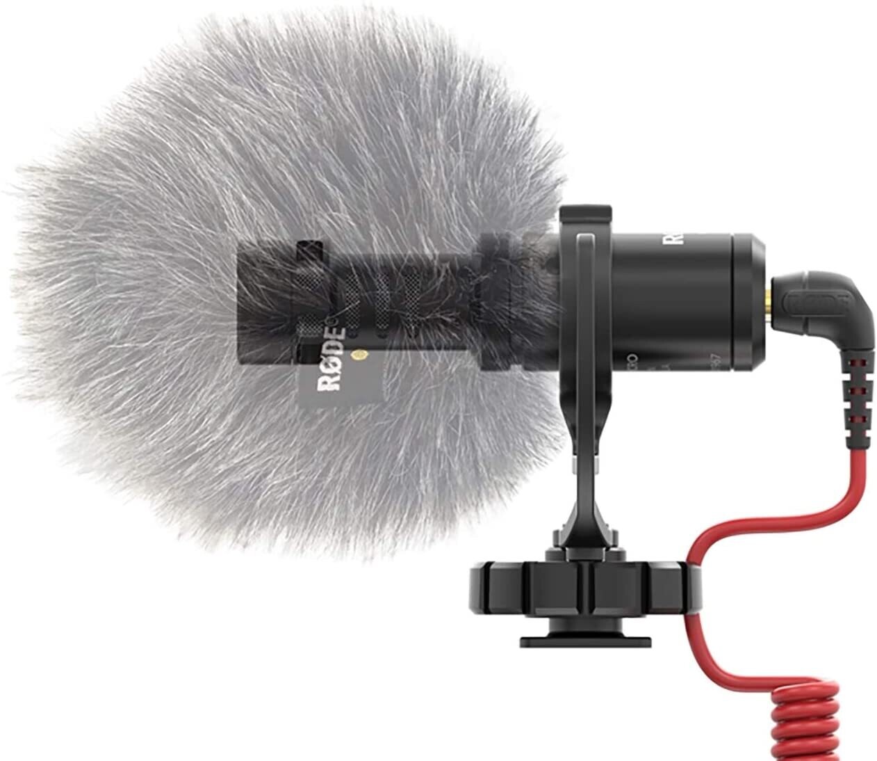 Video Condenser Microphone Kit with 3.5mm Patch Cable and Keepdrum Microfiber Cloth for Camera, Phone, Radio, Recorder, Music, Song, Studio, Camera, Tablet, and Smartphone