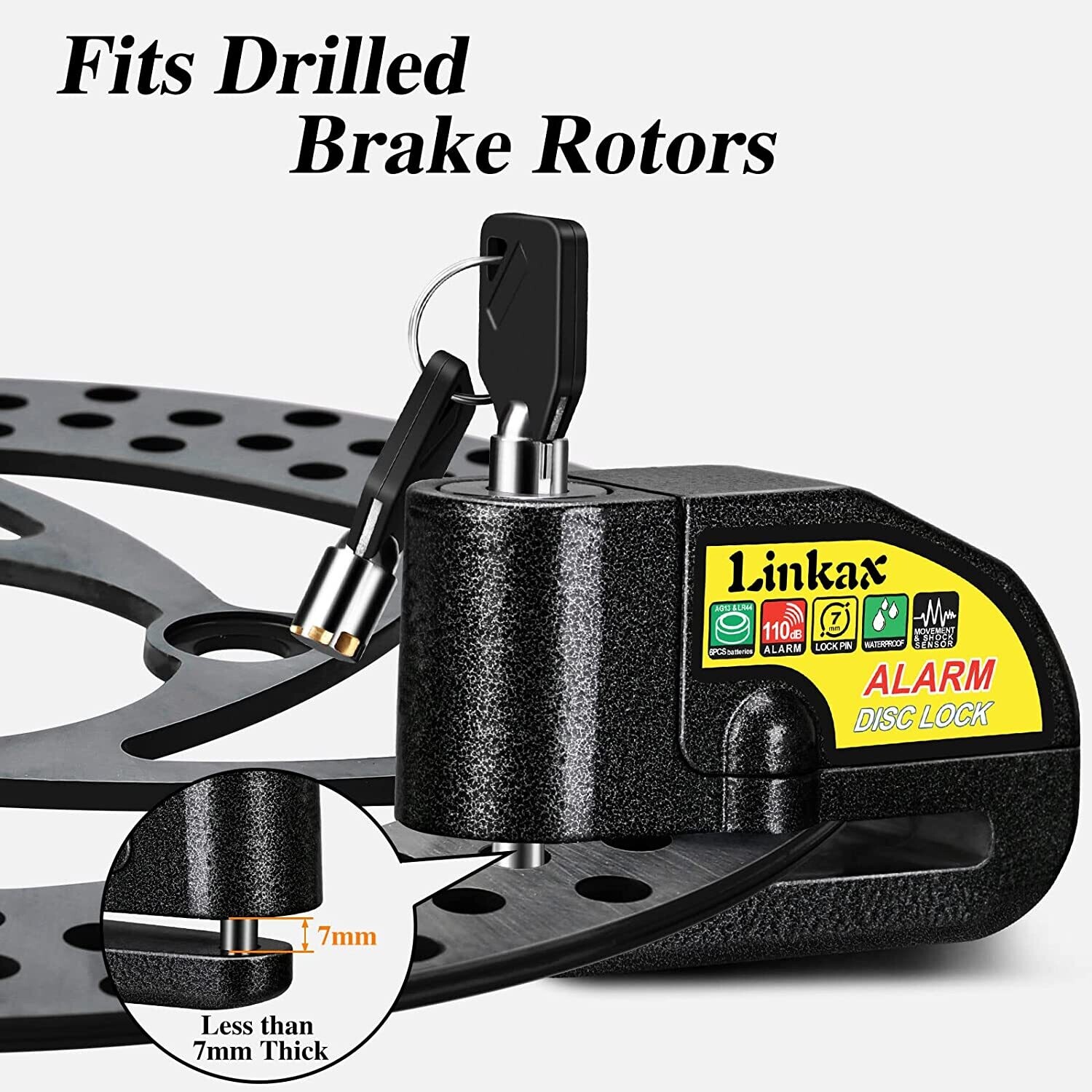 Motorcycle Brake Disc- Lock Disc