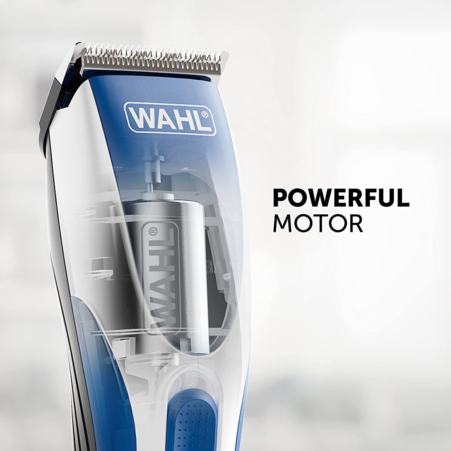 Colour Pro Cordless Clipper, Rechargeable Hair Clipper with Adjustable Guide Combs, Professional Hair Cutting Kit for Home Use