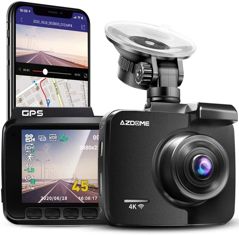 4K Car Camera – High-Resolution Dashboard Camera with Ultra-Clear Video Recording for Vehicles