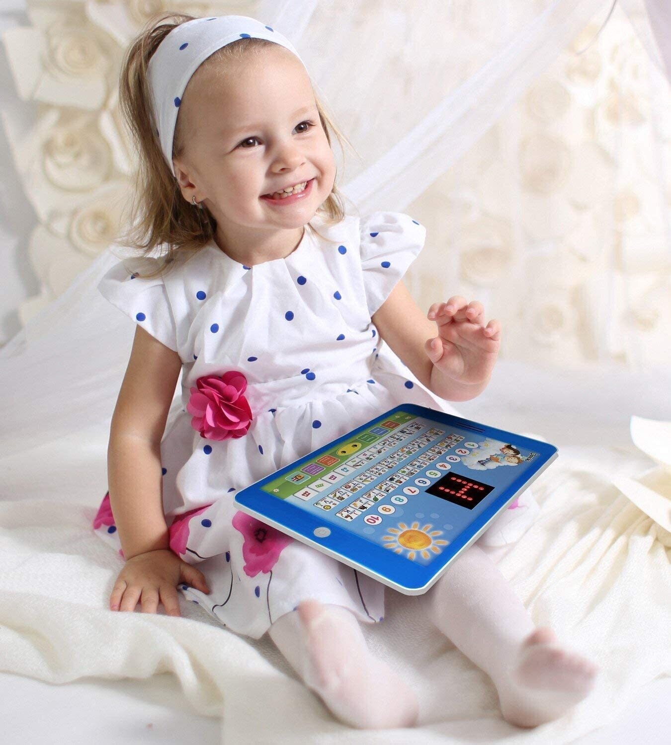 Spanish-English Tablet Bilingual Educational Toy with LCD Screen