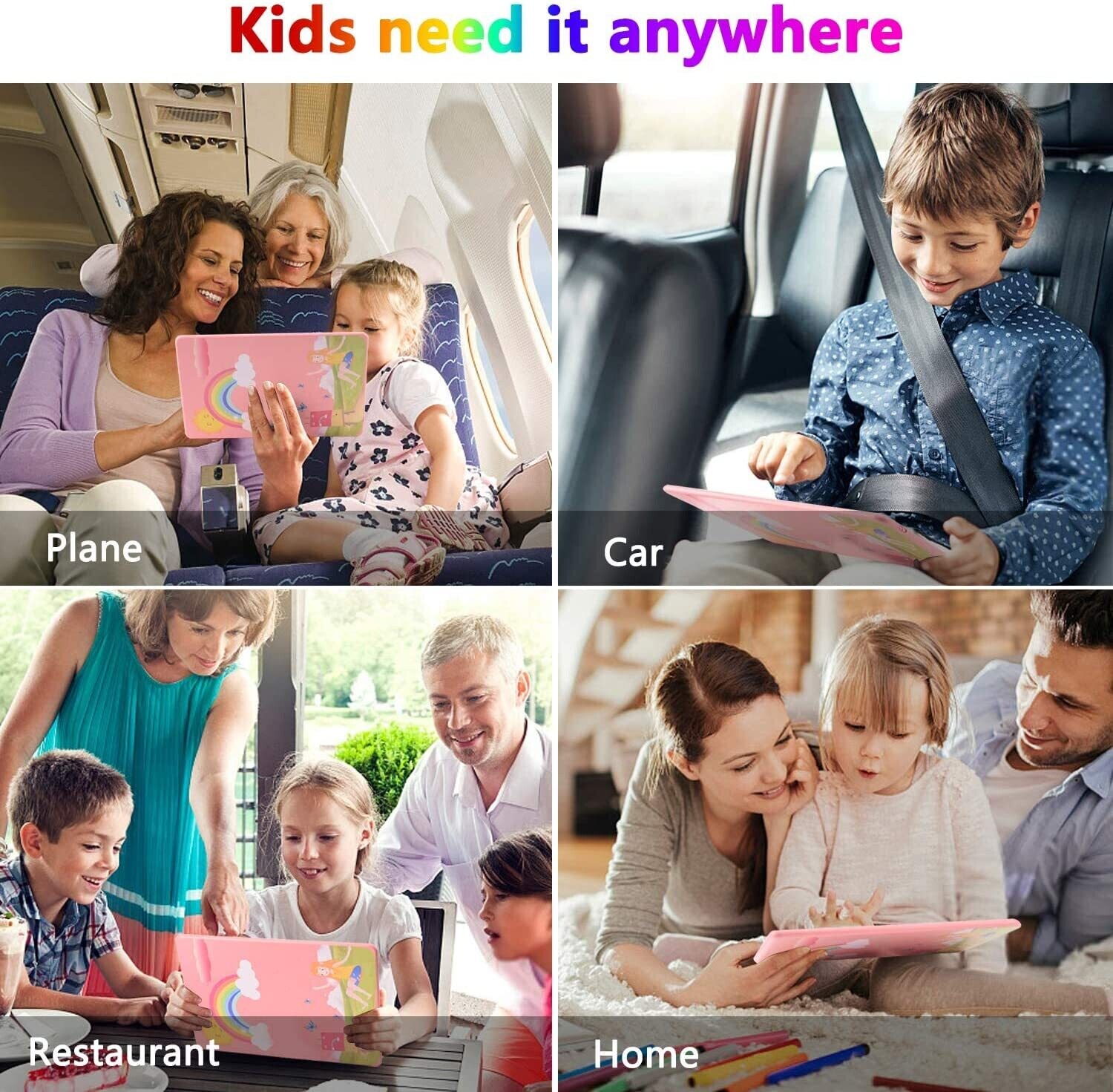 LCD Writing Tablet Kids Electronic Colorful Screen Drawing Tablet