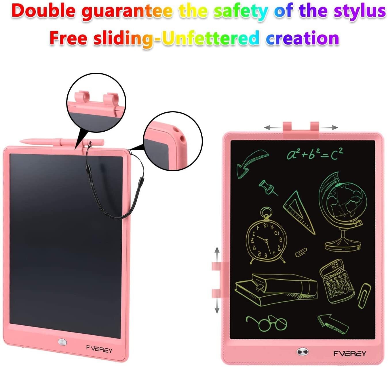 LCD Writing Tablet Kids Electronic Colorful Screen Drawing Tablet