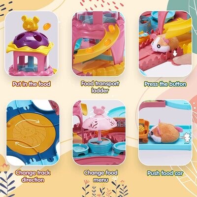 Flexible Track Toy for Hamster Fun Play Tunnel Maze for Small Pets
