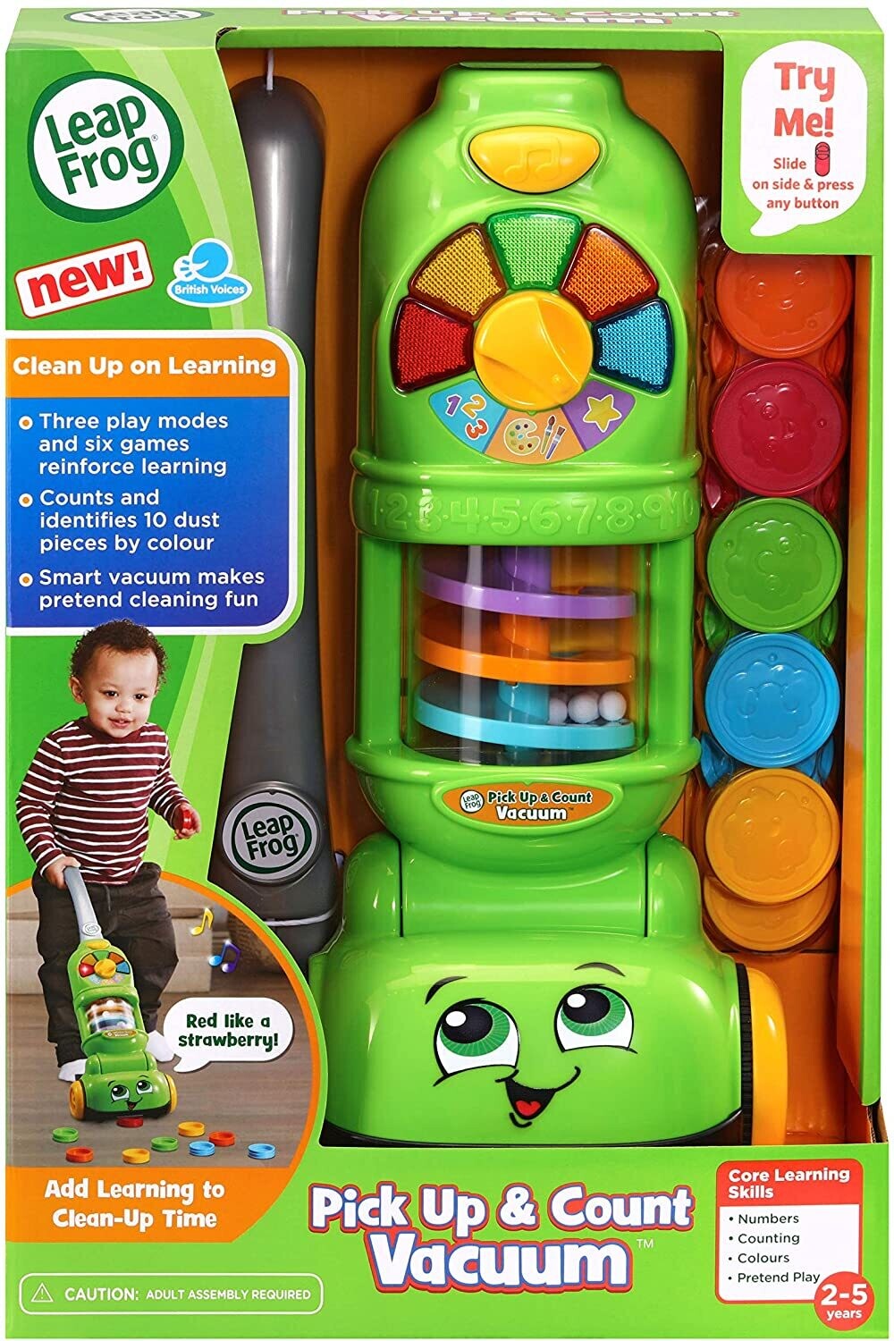 Pick Up and Count Vacuum