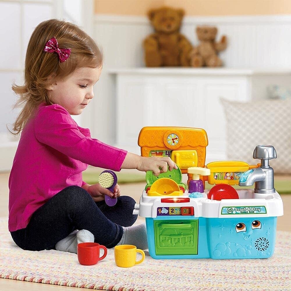 Play Kitchen Accessories for Pretend Play with Shape Sorting