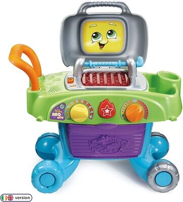 Kids Kitchen BBQ Playset with Play Food