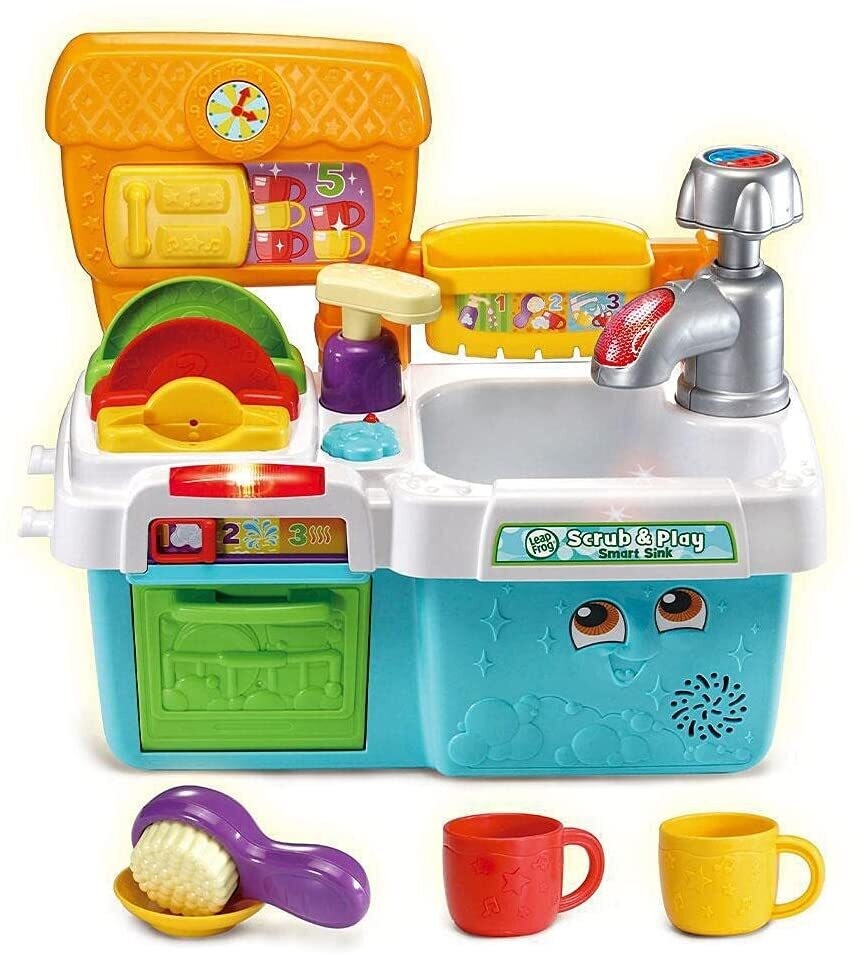Play Kitchen Accessories for Pretend Play with Shape Sorting