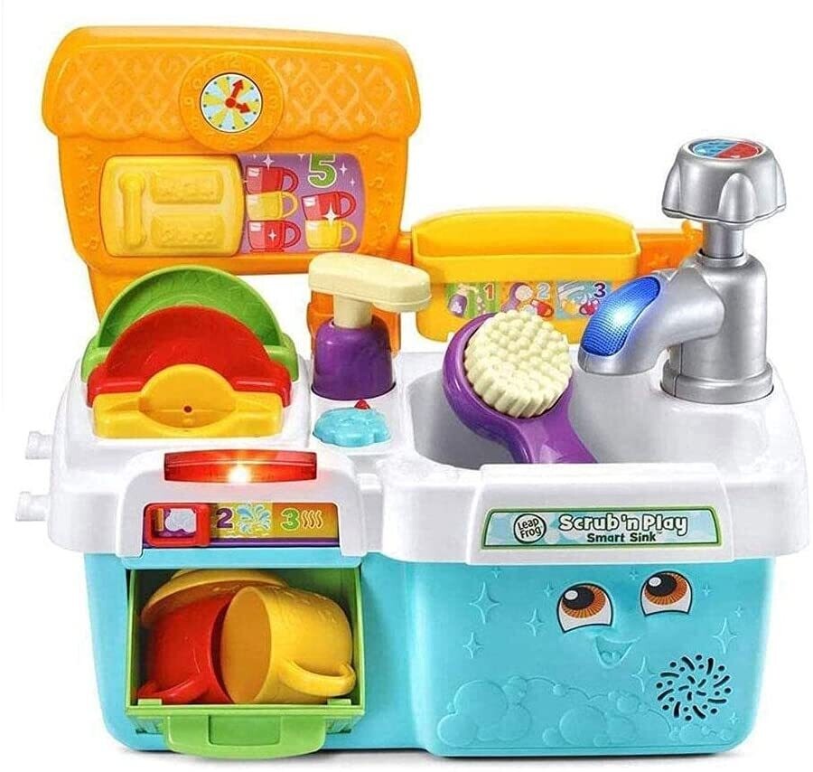 Play Kitchen Accessories for Pretend Play with Shape Sorting