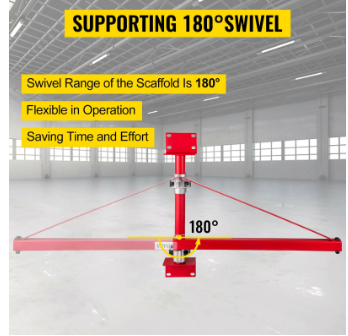 Electric Hoist Holder Swing Arm – Heavy-Duty Adjustable Swing Arm for Lifting and Positioning Hoists in Industrial Applications