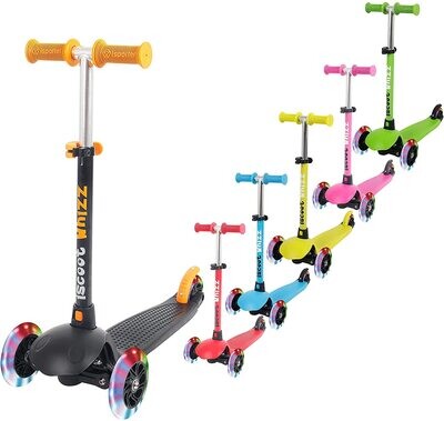 Light Weight 3 Wheel Tilt and Turn Kick Scooter
