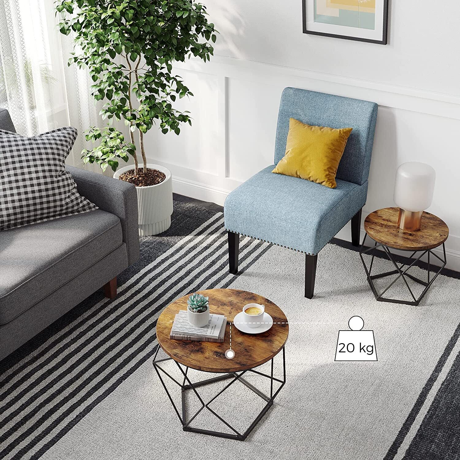 Heavy Duty Steel Frame for Living Room and Bedroom, Sturdy and Durable Foundation for Furniture and Home Décor