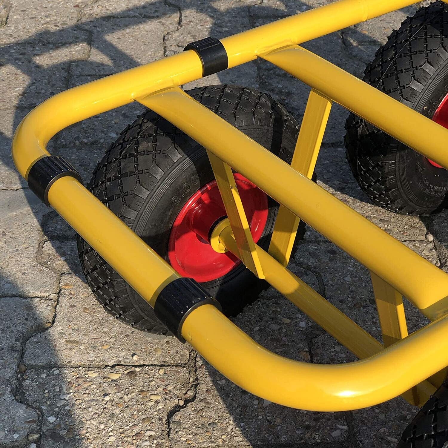 Dolly 4-Wheel Transport Trolley – Heavy-Duty 300kg Capacity Cart for Easy Moving and Loading