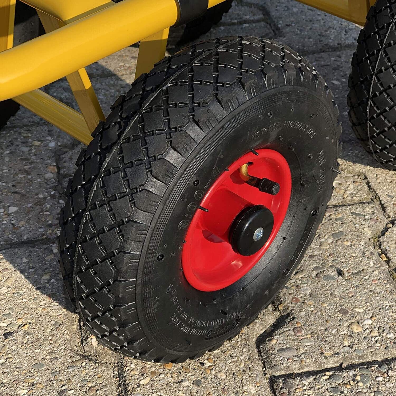 Dolly 4-Wheel Transport Trolley – Heavy-Duty 300kg Capacity Cart for Easy Moving and Loading