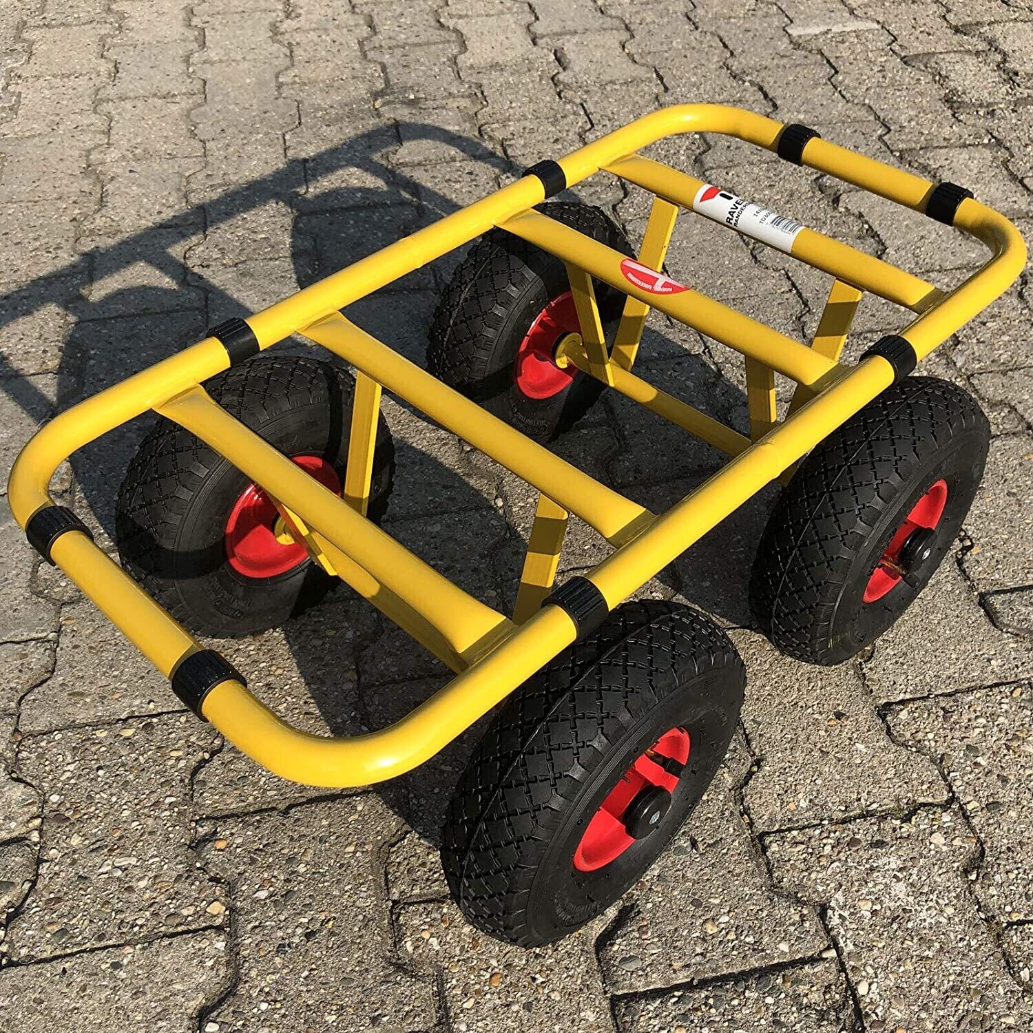 Dolly 4-Wheel Transport Trolley – Heavy-Duty 300kg Capacity Cart for Easy Moving and Loading