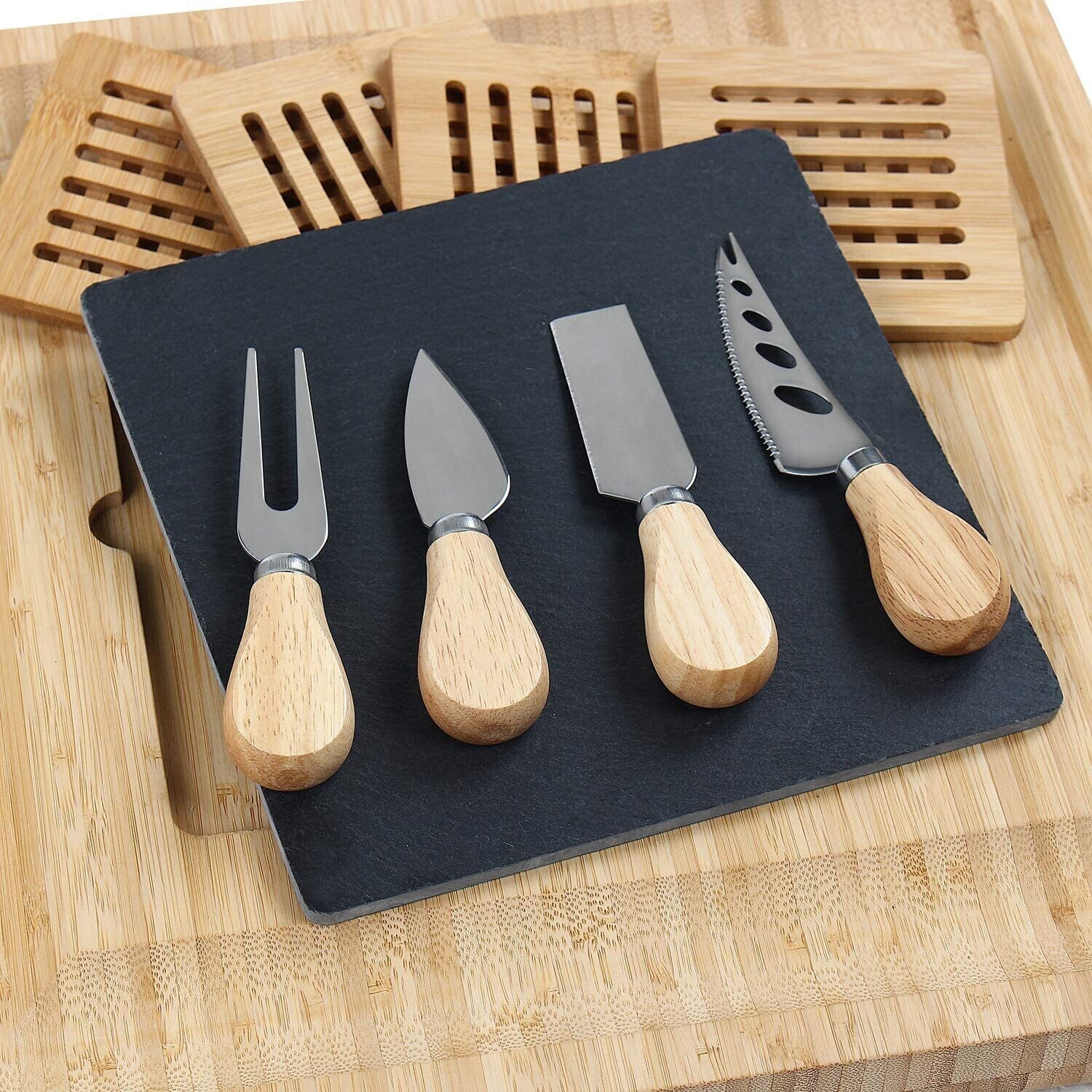 Cheese Board for Cutting Fruit, Food, and Charcuterie