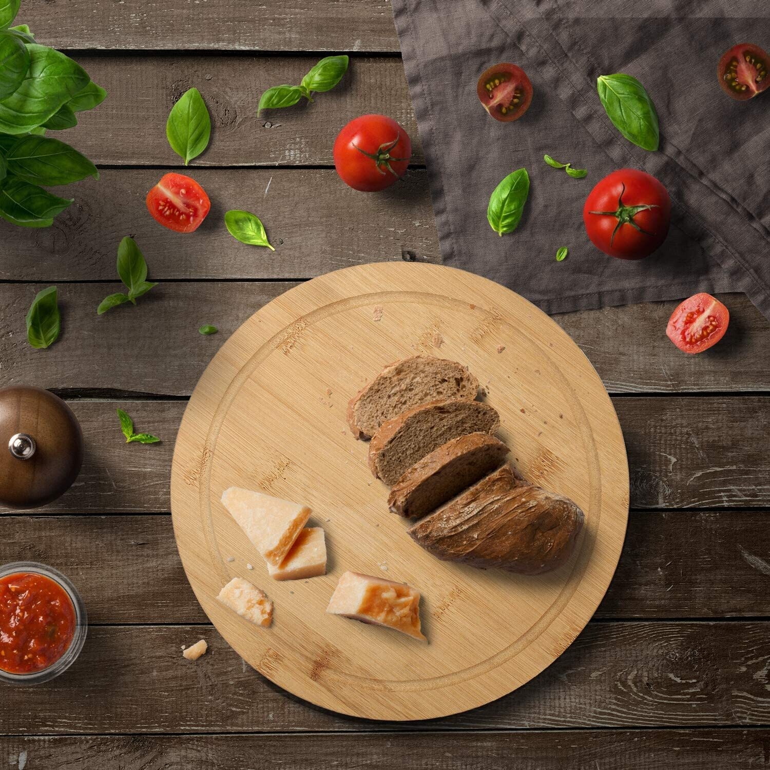 Cheese Plate for Entertaining - Ideal for Serving Cheese, Fruits, and Appetizers
