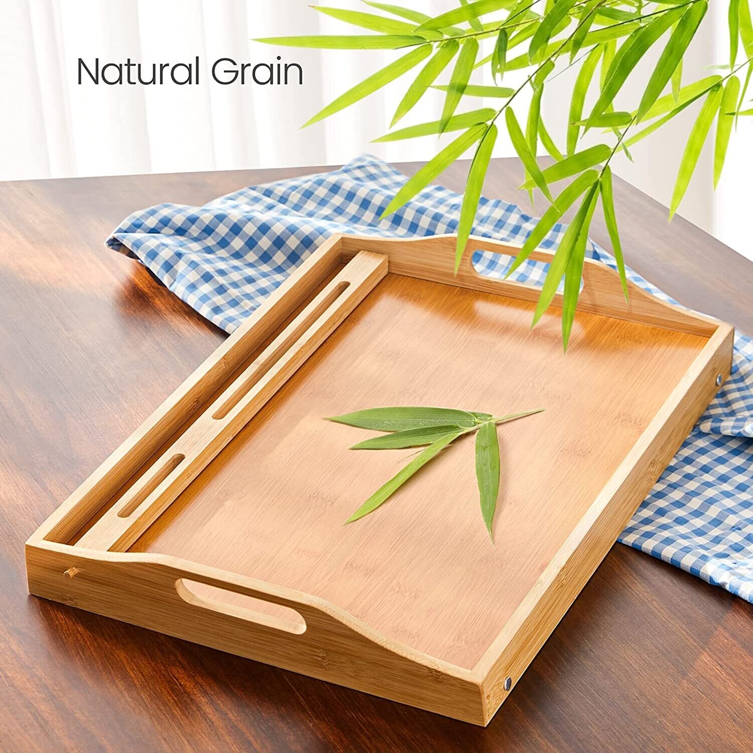Multipurpose Serving food Tray Use As Portable Laptop Tray