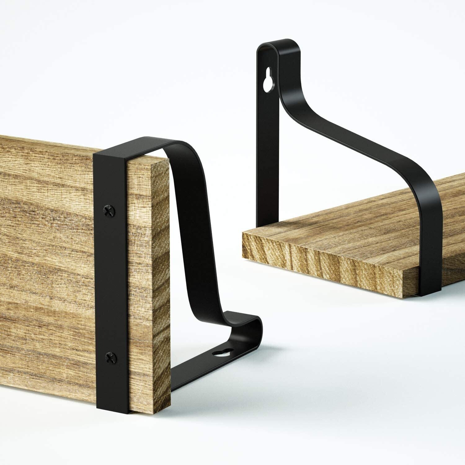 Rustic Shelves, Decorative Wall Shelf Set of 3