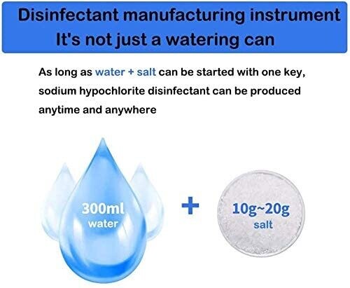 Sodium Hypochlorite Disinfection for Home, Office, Fruits And Vegetables, Clothing.