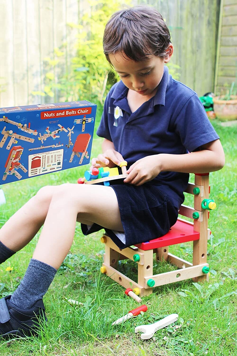 Wooden Construction Kits for Kids - Wooden Toys for 4 years old