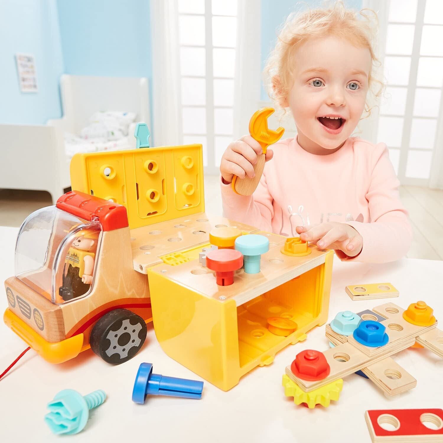 Toddler Tools Set Toys for 2 3 Year Old Boy or Girl Gifts Educational