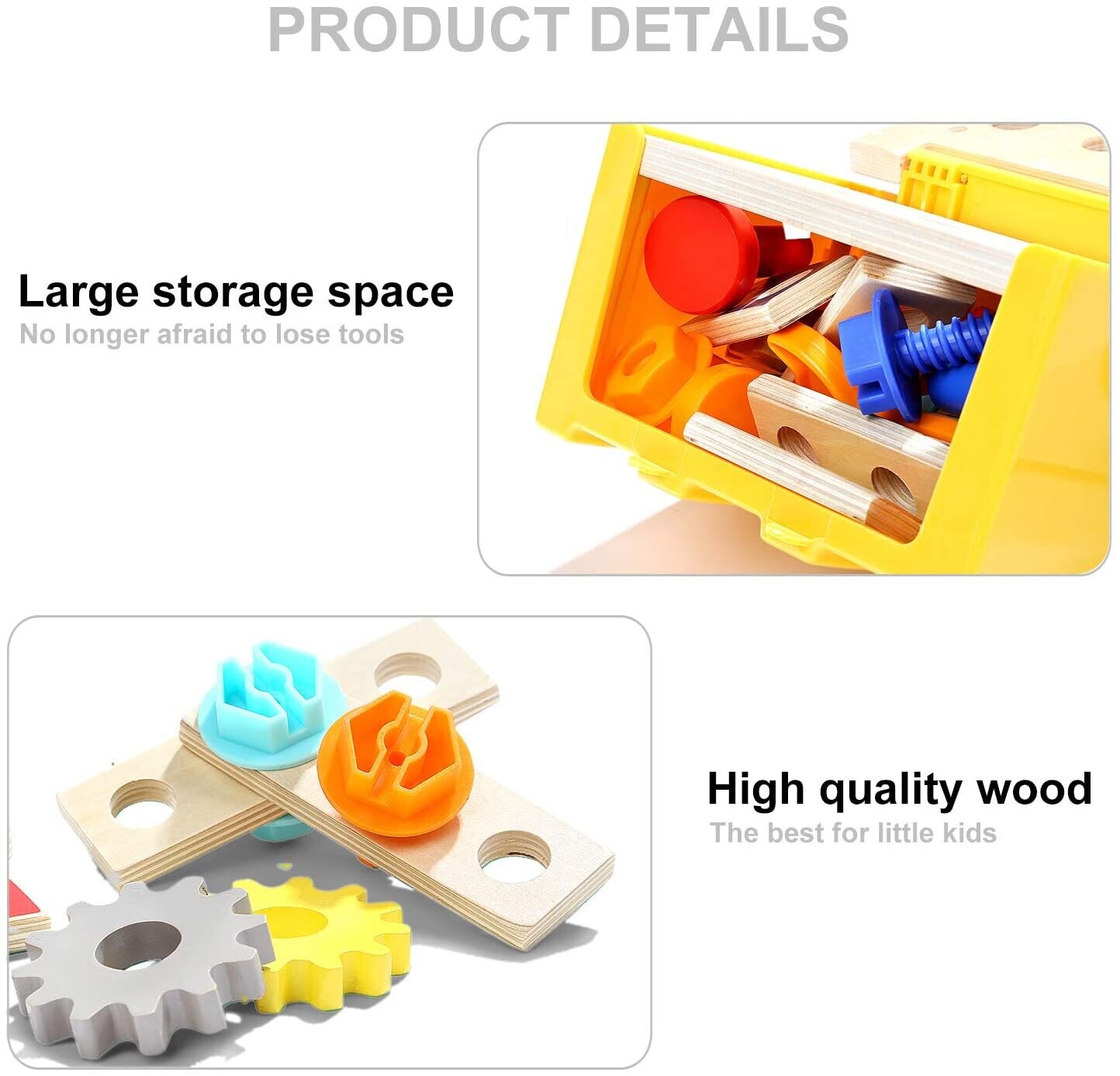 Toddler Tools Set Toys for 2 3 Year Old Boy or Girl Gifts Educational