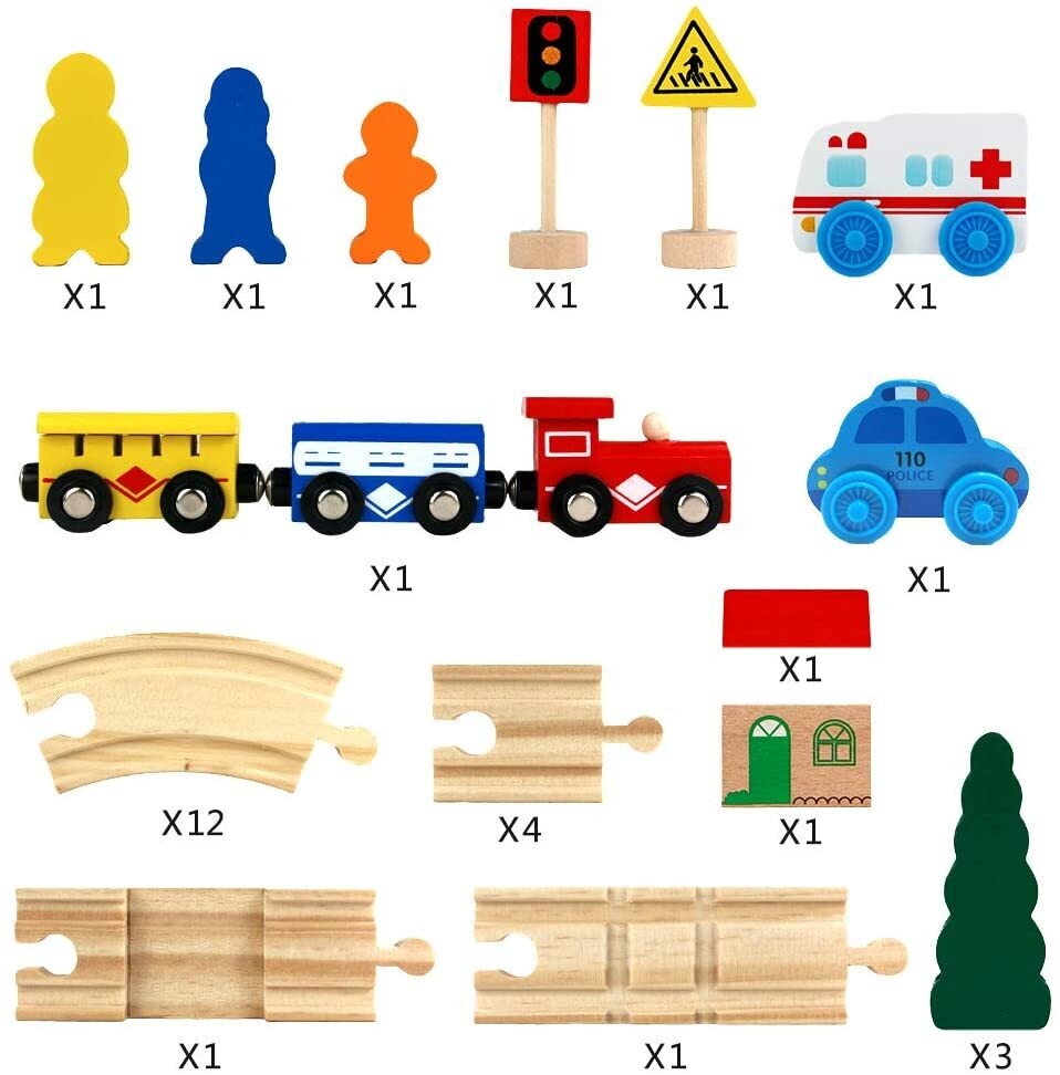 Railway Learning Educational Toys Game