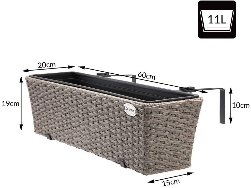 Railing Flower Balcony Box